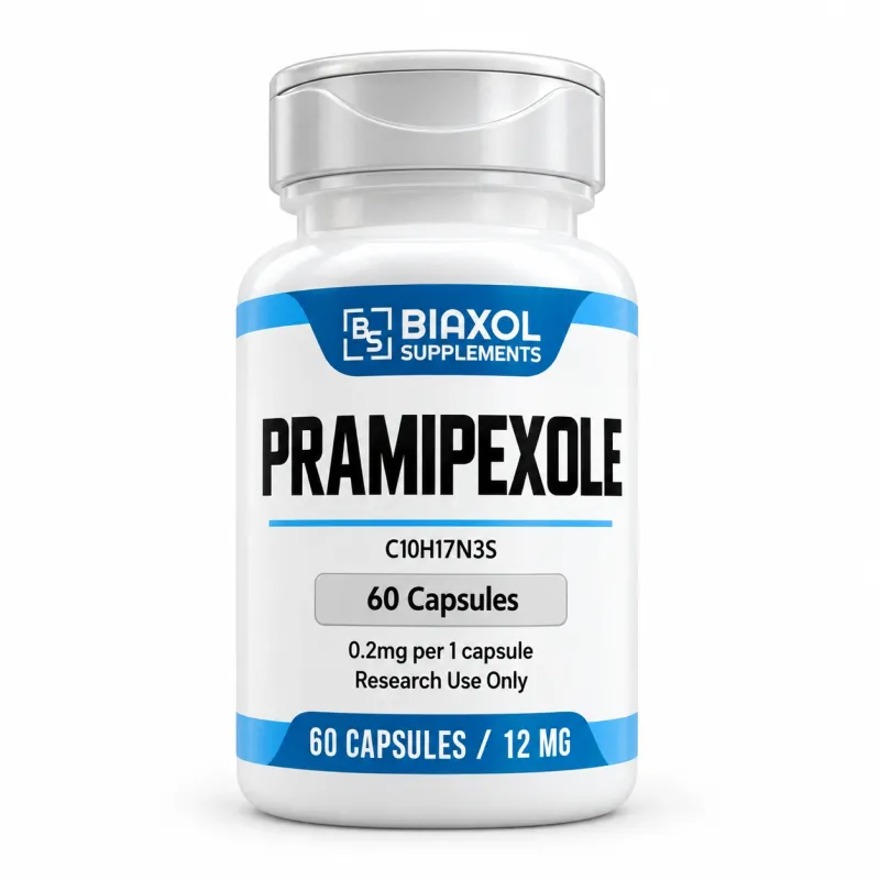 Pramipexole (Prami), 12 mg (0.2 mg/60 capsules)